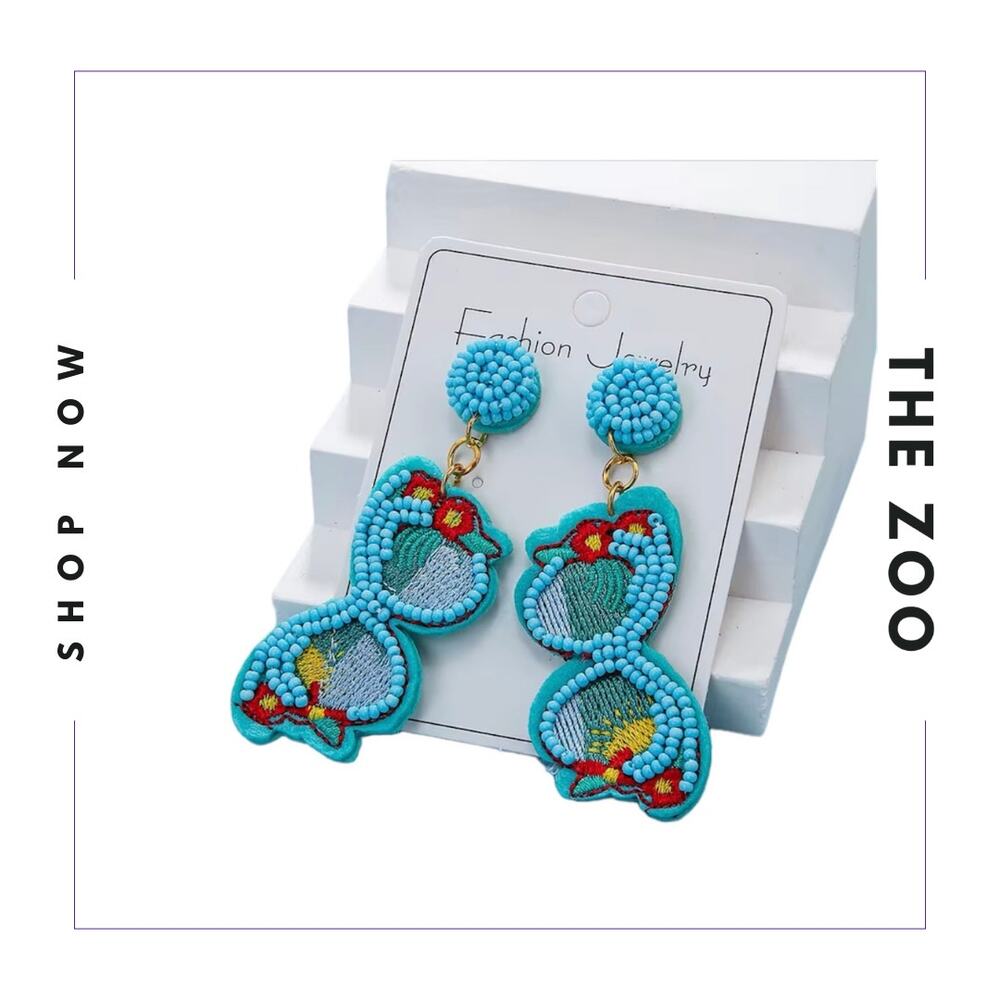 Beaded Sunglasses Earrings‎